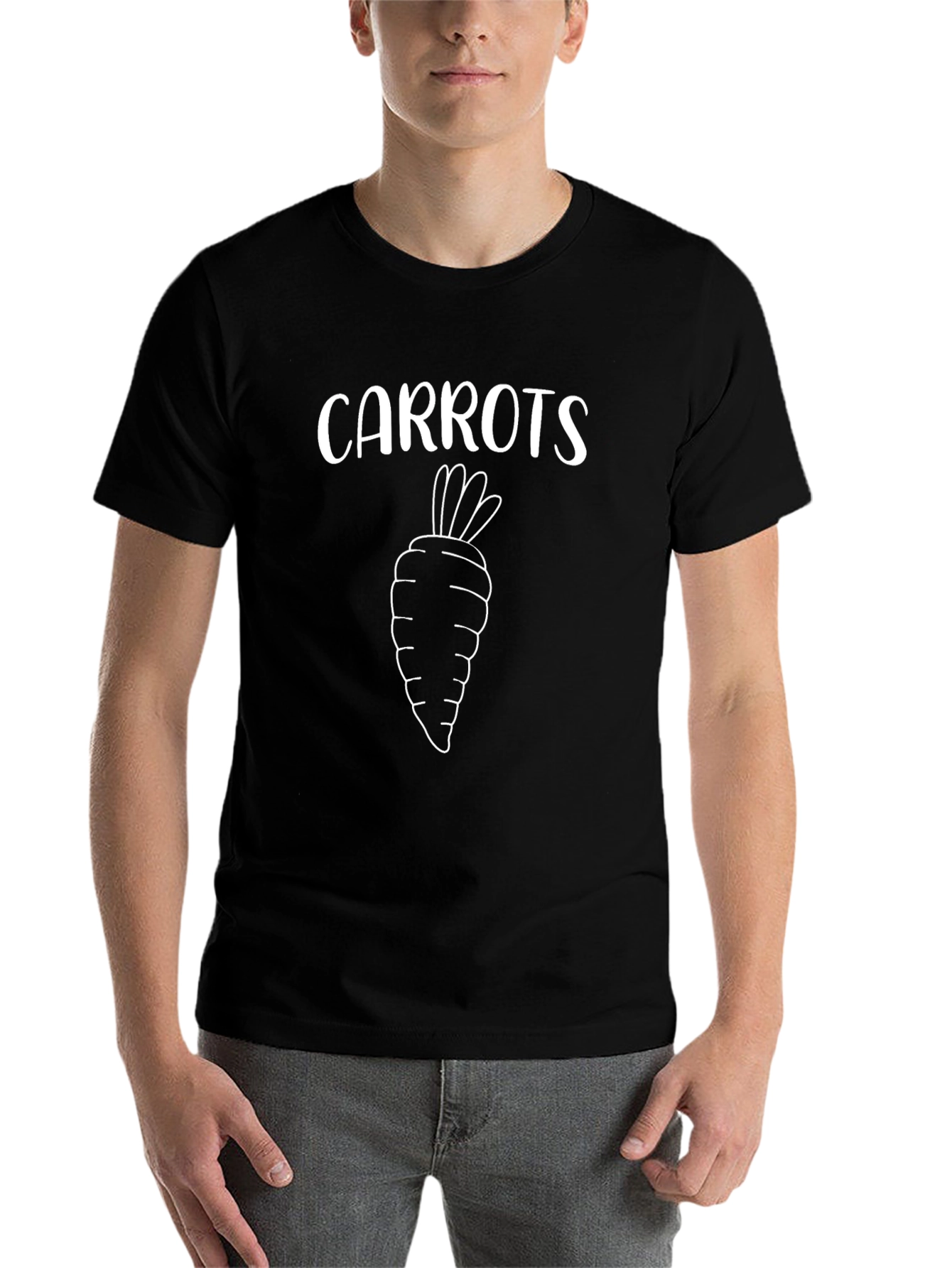 Carrots Graphic Tee - Vegetable Lover T-Shirt