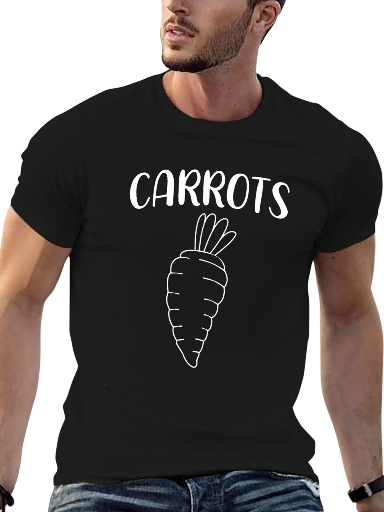 Carrots Graphic Tee - Vegetable Lover T-Shirt