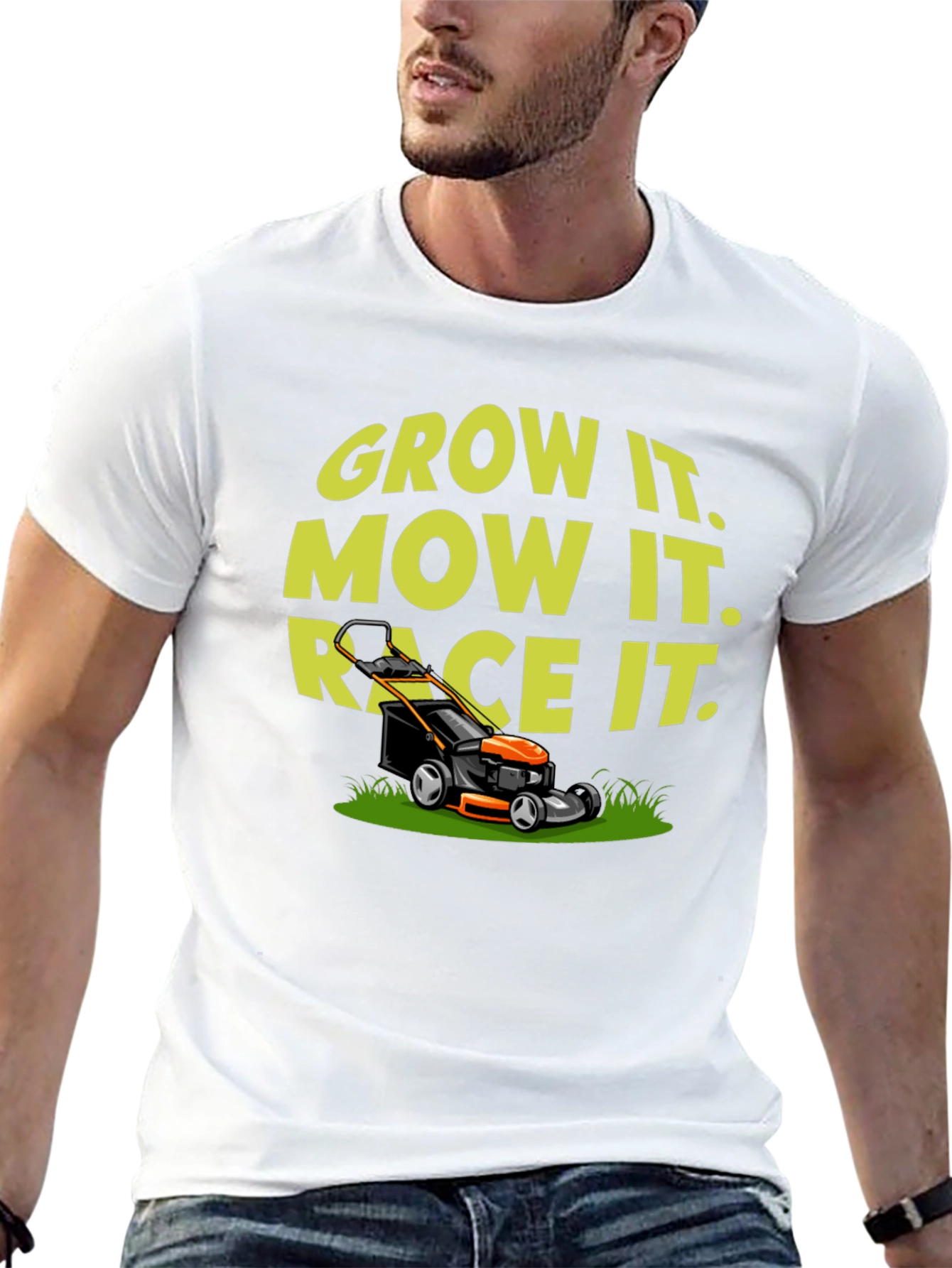 Grow It Mow It Race It T-Shirt