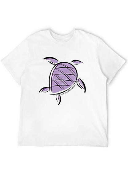 Turtle Graphic Tee - Black Casual Comfort
