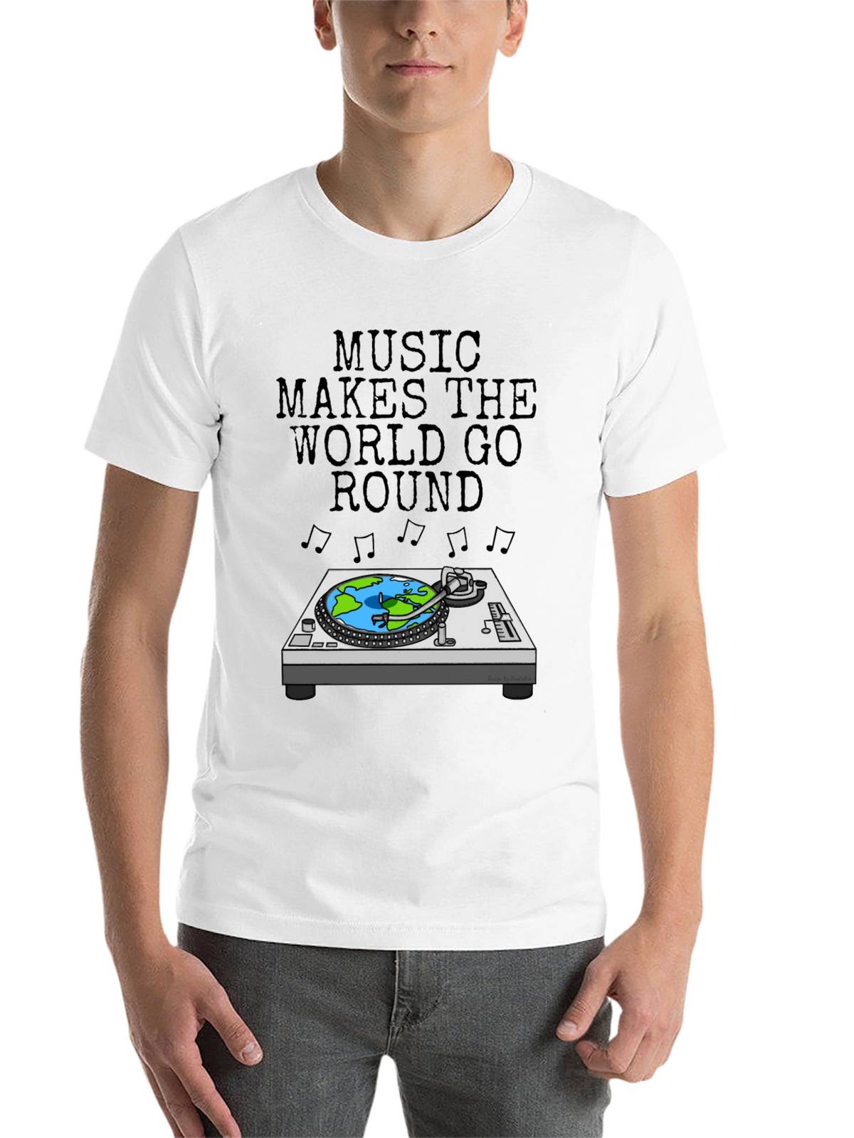 Music Makes The World Go Round T-Shirt