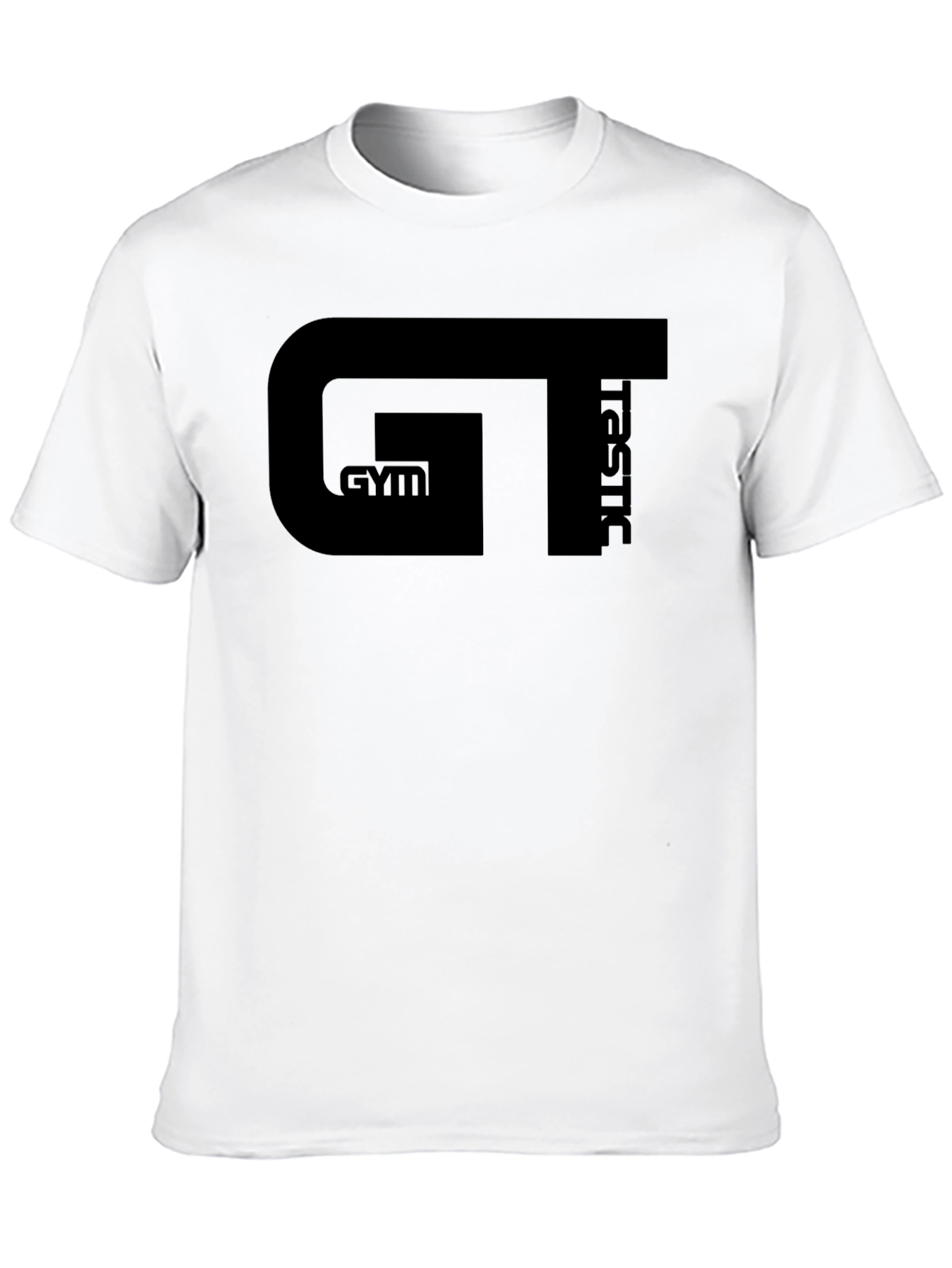 GT Gym T-Shirt - Black Cotton Fitness Tee