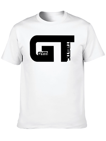 GT Gym T-Shirt - Black Cotton Fitness Tee