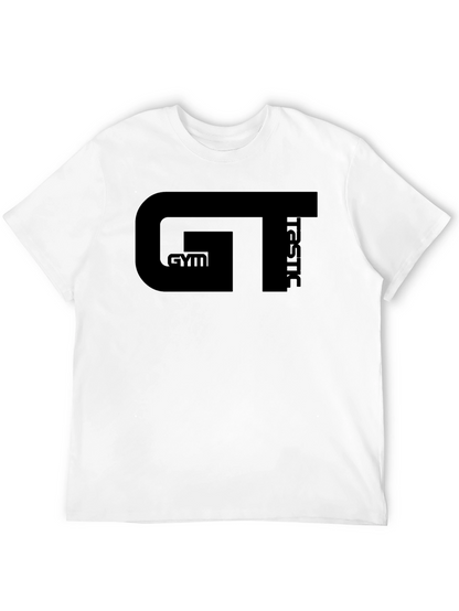 GT Gym T-Shirt - Black Cotton Fitness Tee