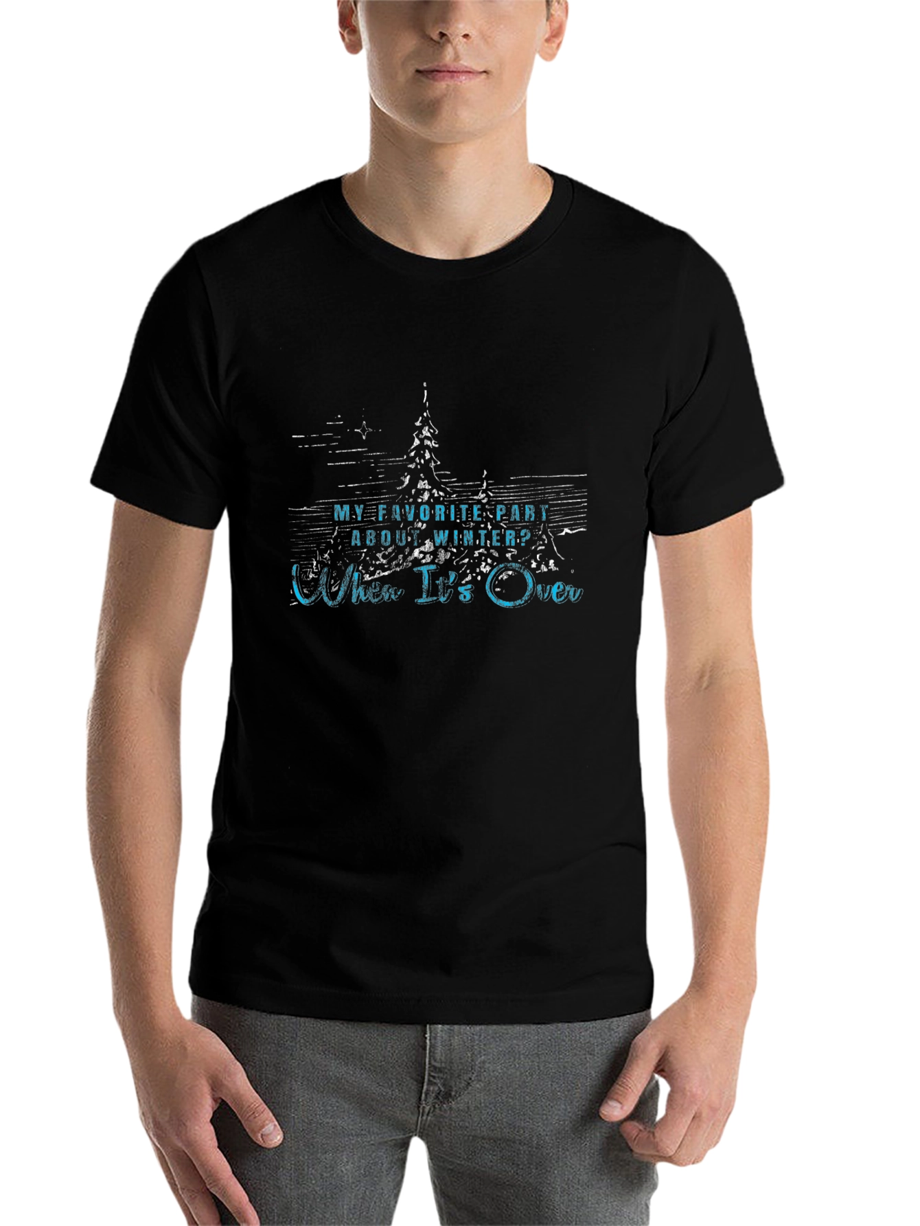 Humorous Winters Over T-Shirt