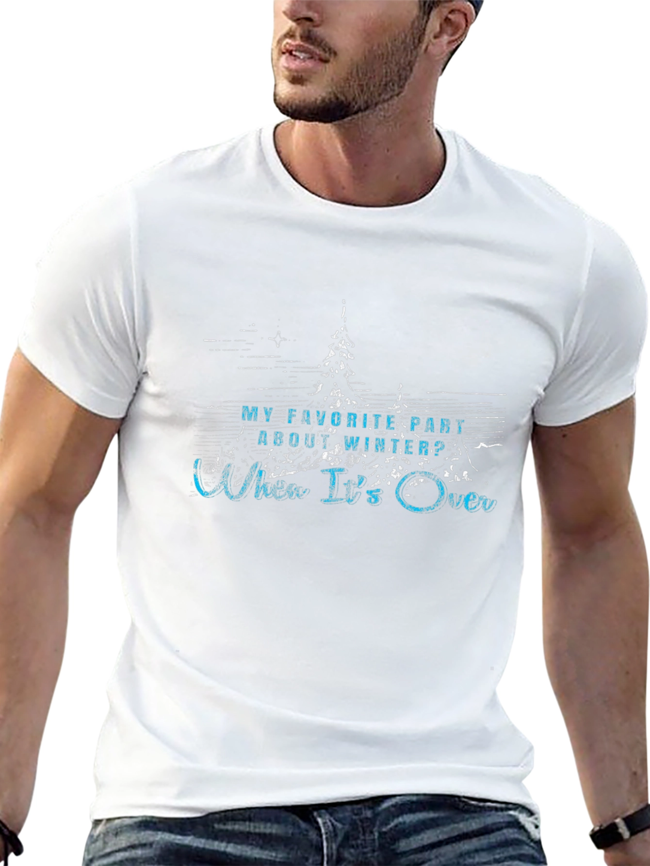 Humorous Winters Over T-Shirt