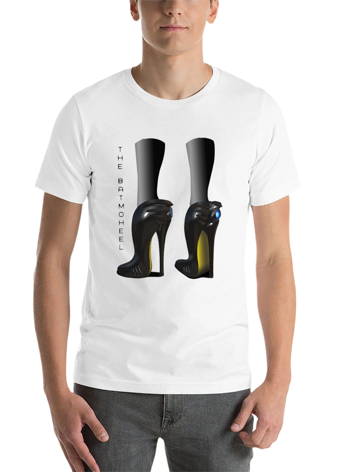 Futuristic High Heel Graphic Tee