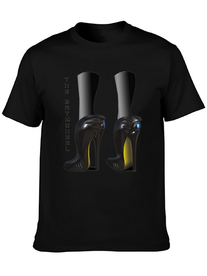 Futuristic High Heel Graphic Tee