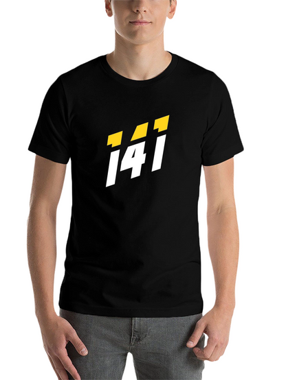 i4i Black T-Shirt - Modern Graphic Tee