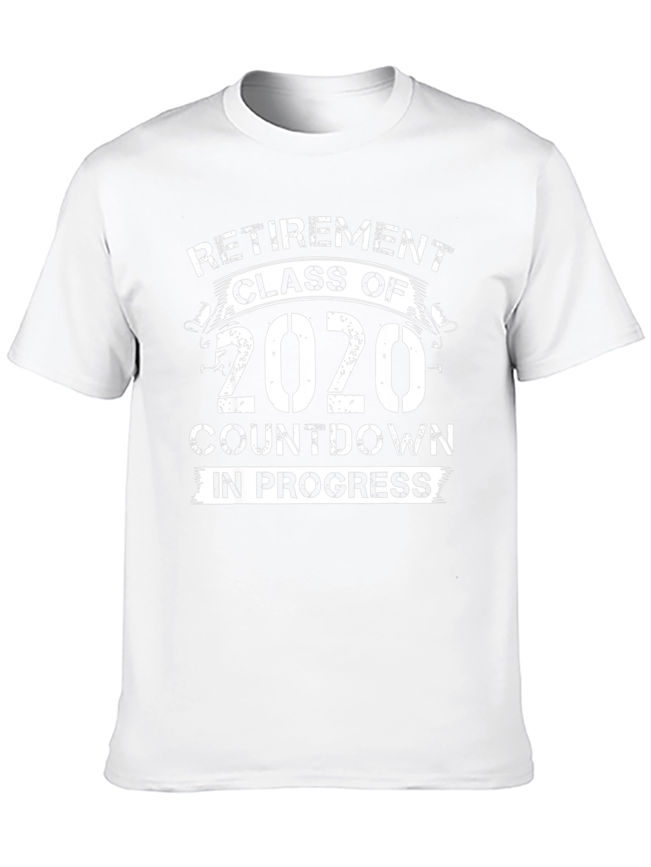 Retirement Class of 2020 T-Shirt Countdown