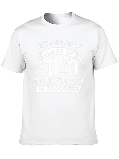 Retirement Class of 2020 T-Shirt Countdown