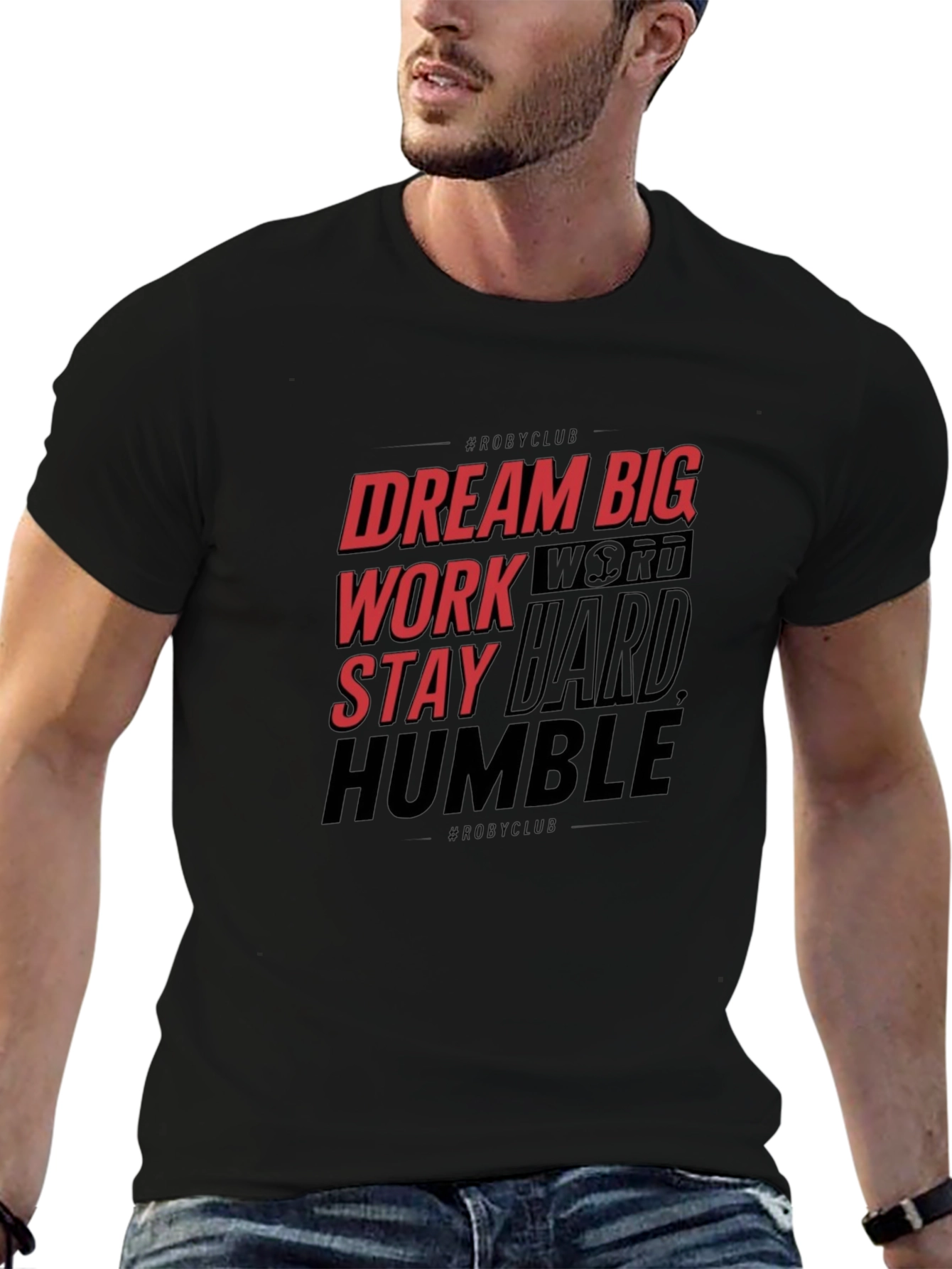 Motivational Graphic T-Shirt: Dream Big