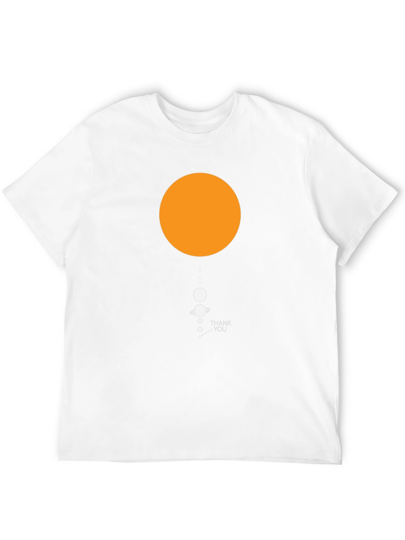 Solar System Thank You T-Shirt - Unique Design
