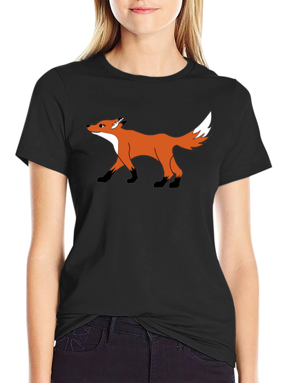 Fox Graphic Black T-Shirt