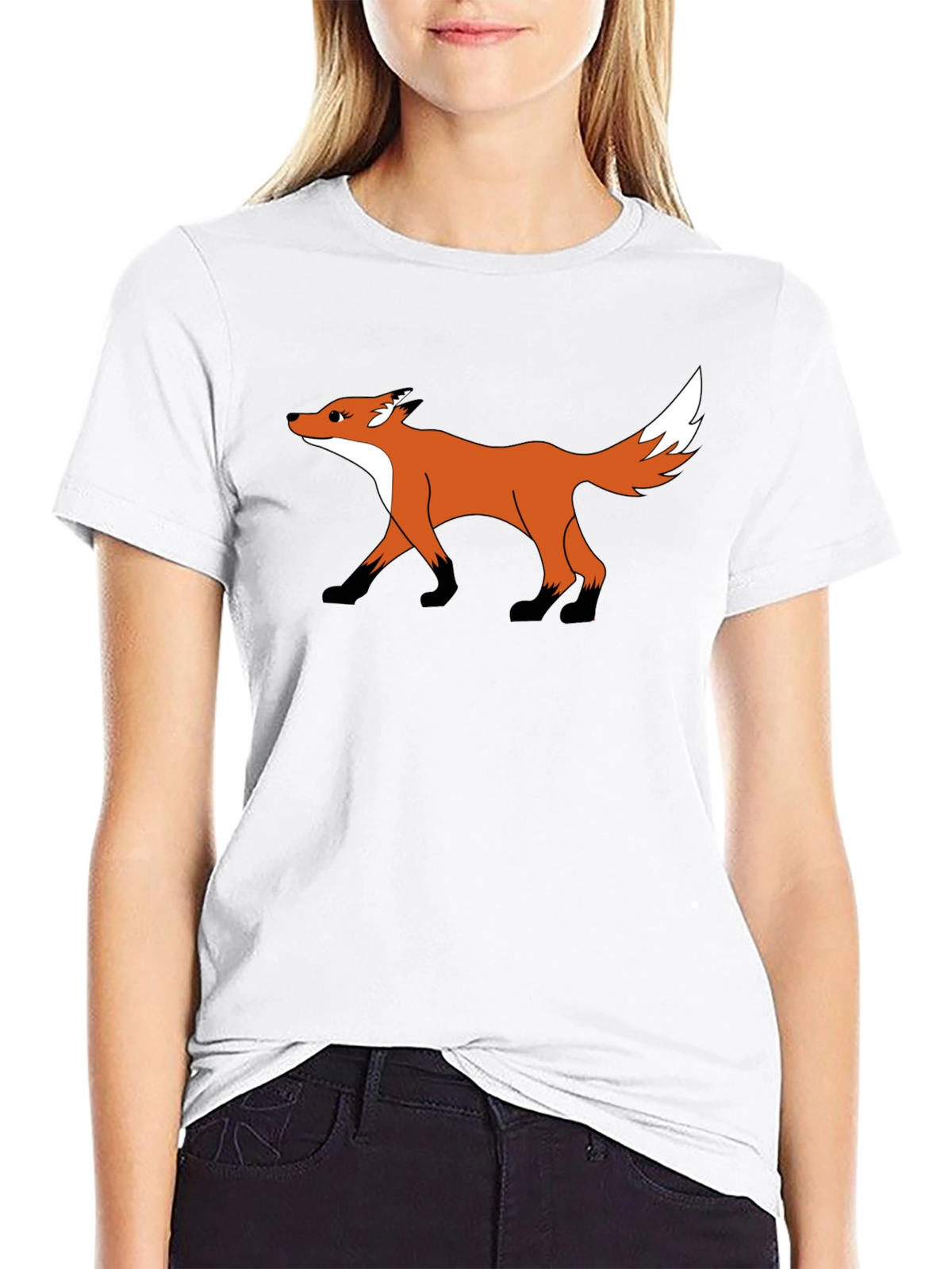 Fox Graphic Black T-Shirt
