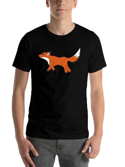 Fox Graphic Black T-Shirt