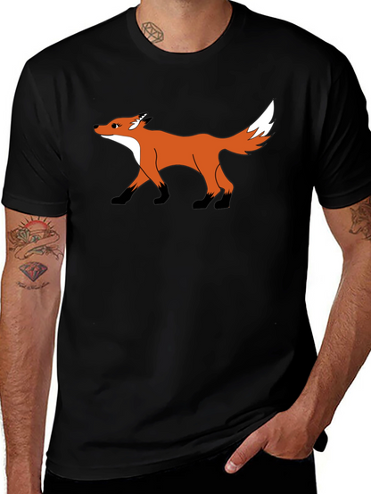 Fox Graphic Black T-Shirt