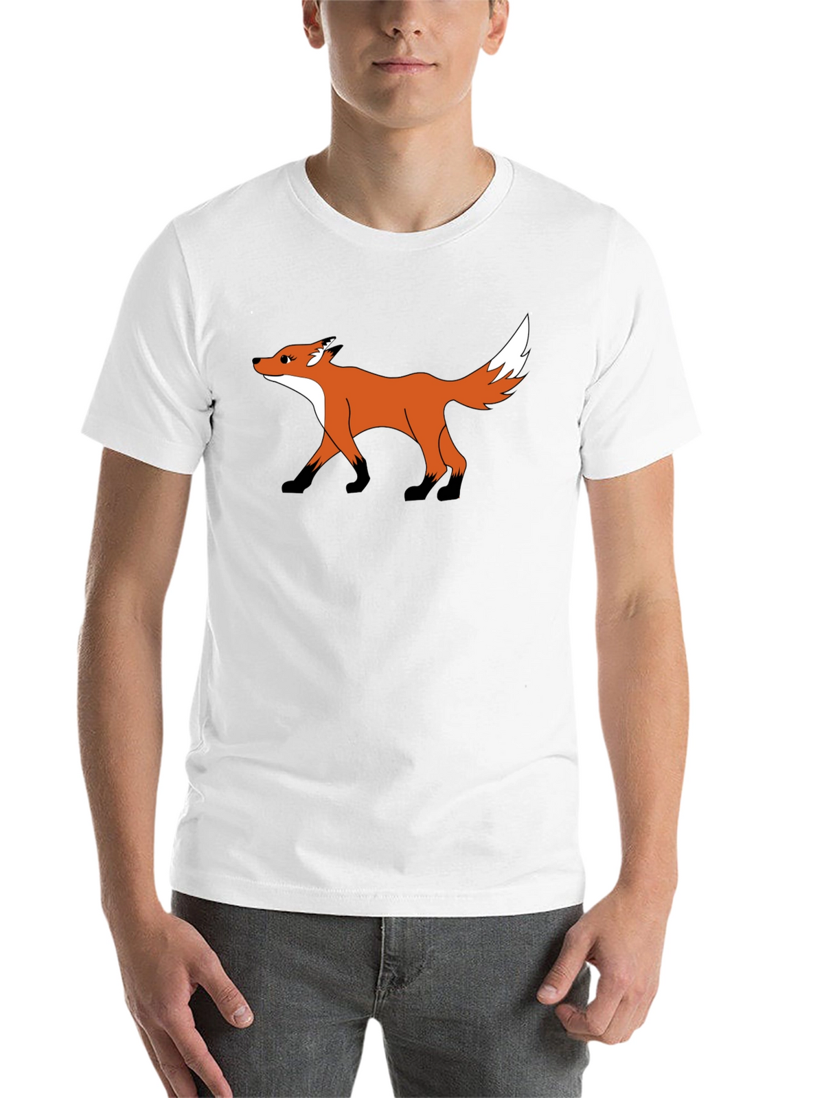 Fox Graphic Black T-Shirt