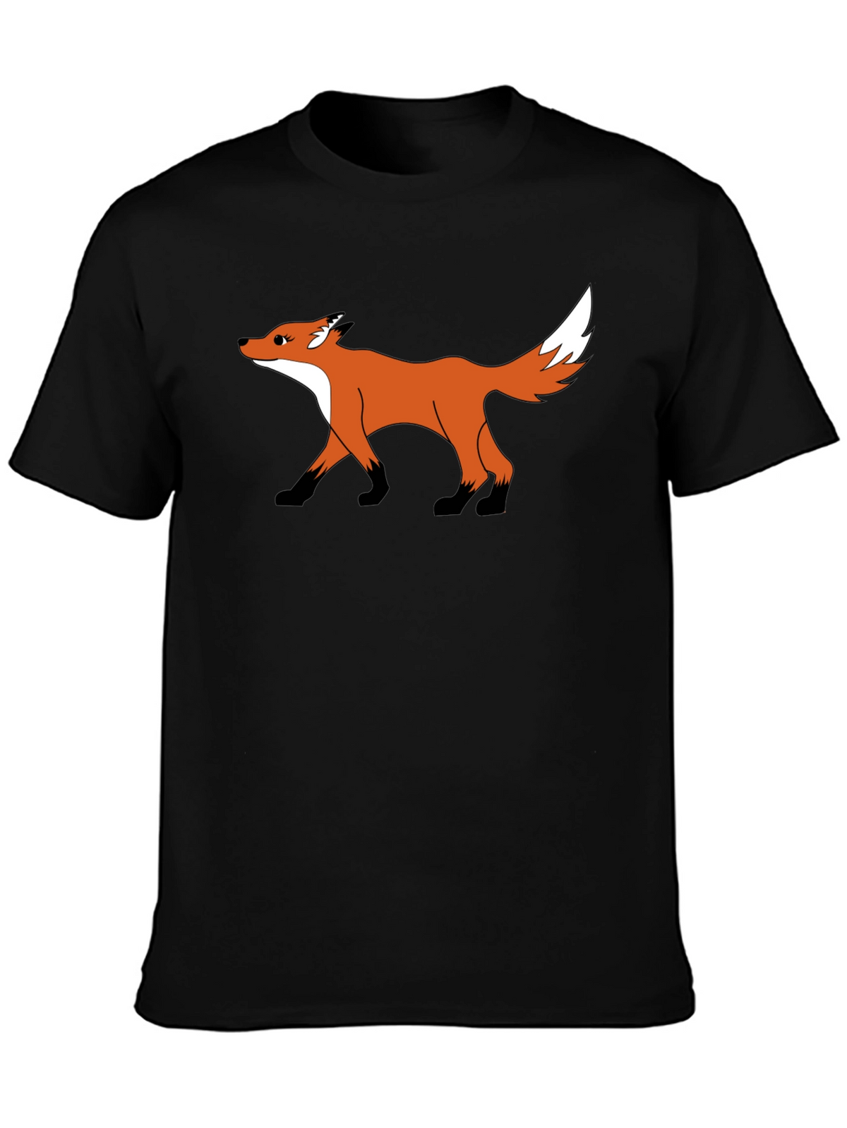 Fox Graphic Black T-Shirt