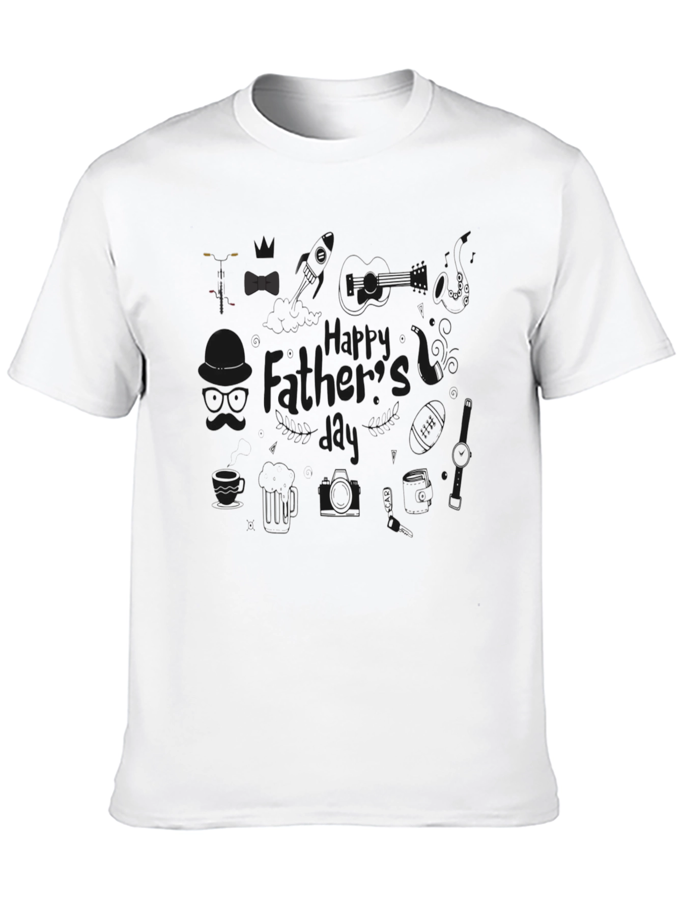 Happy Fathers Day Graphic Tee - Dad Gift