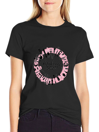 Makeup Artist Graphic Tee - Stylish & Comfortable