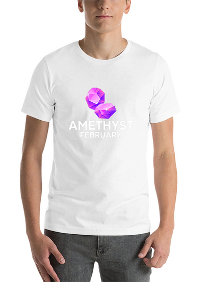 Amethyst February Birthstone T-Shirt