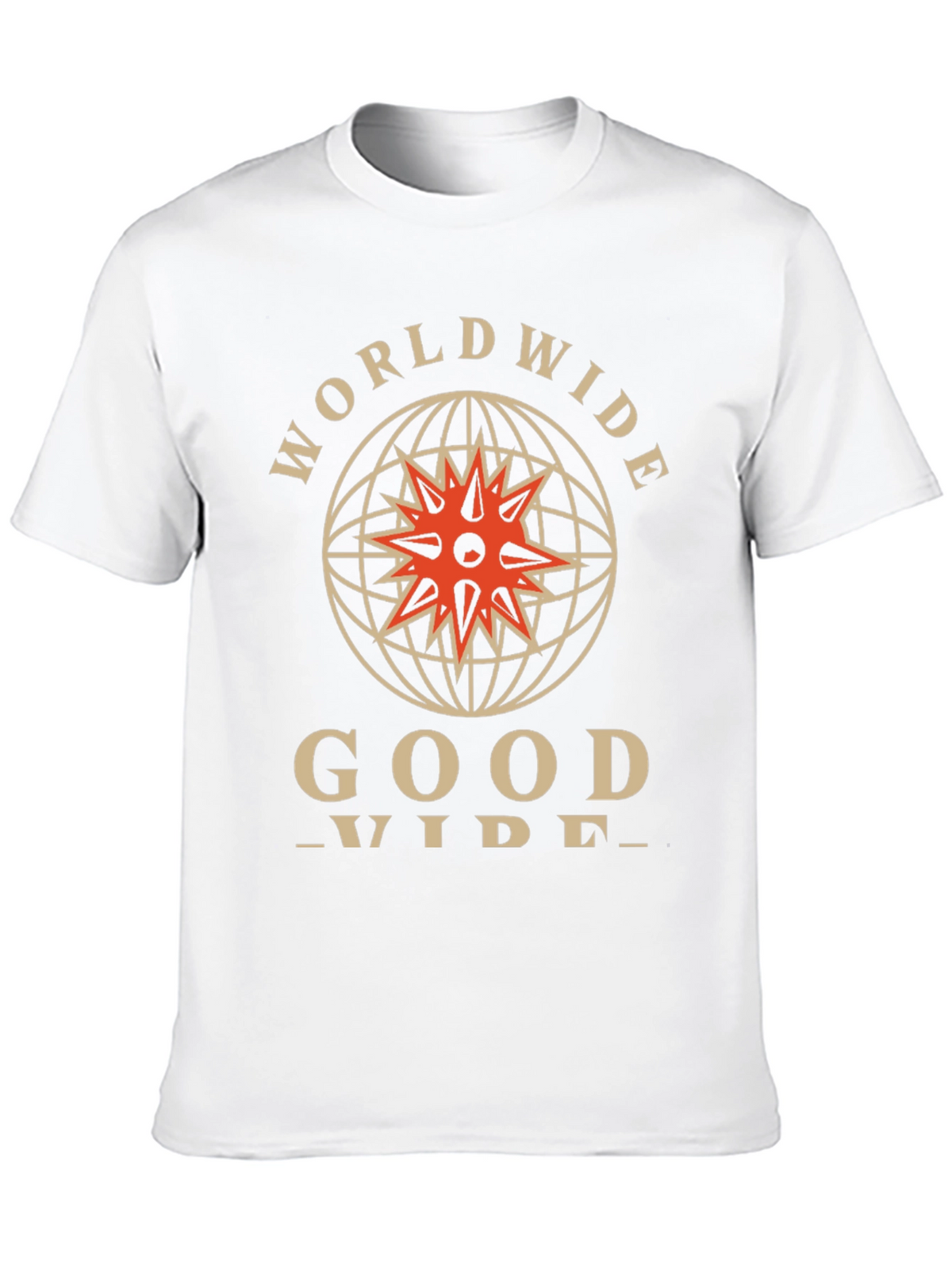 Worldwide Good Vibes Black Graphic Tee