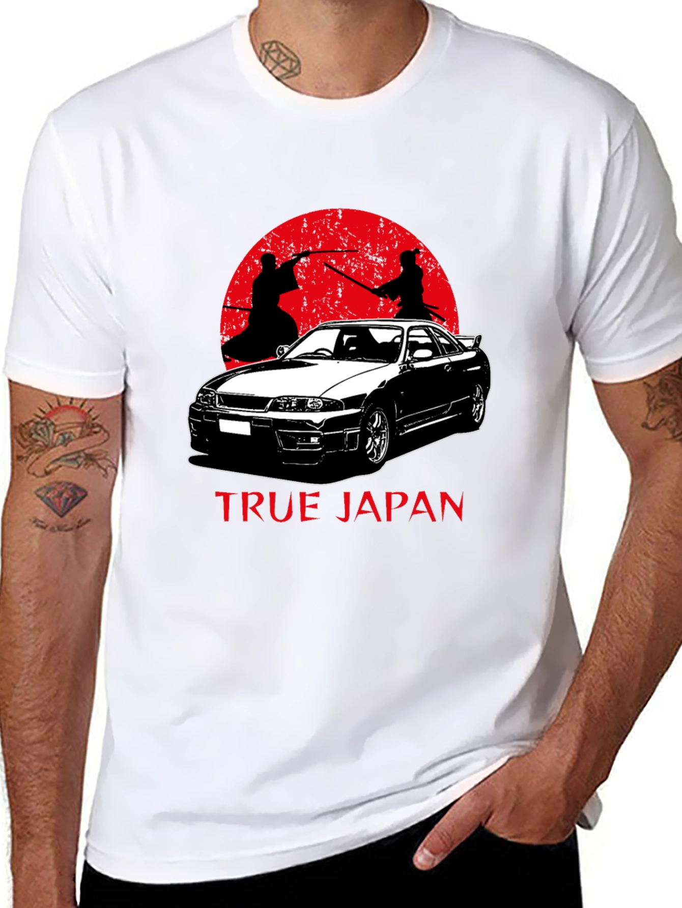 True Japan Car Graphic T-Shirt
