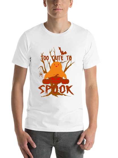 Halloween Too Cute to Spook Black T-Shirt