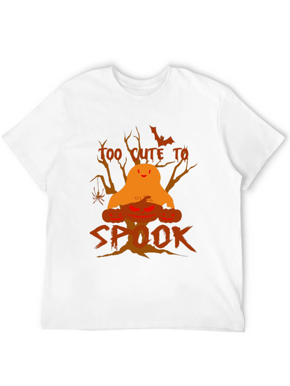 Halloween Too Cute to Spook Black T-Shirt