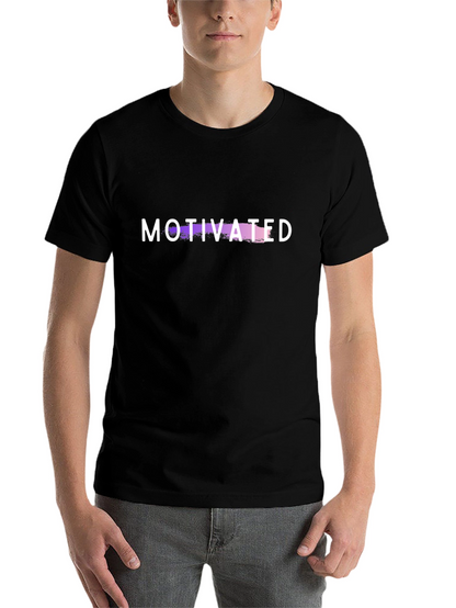 Motivated Graphic Tee - Stylish Comfort