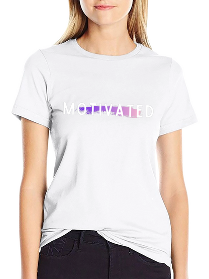 Motivated Graphic Tee - Stylish Comfort