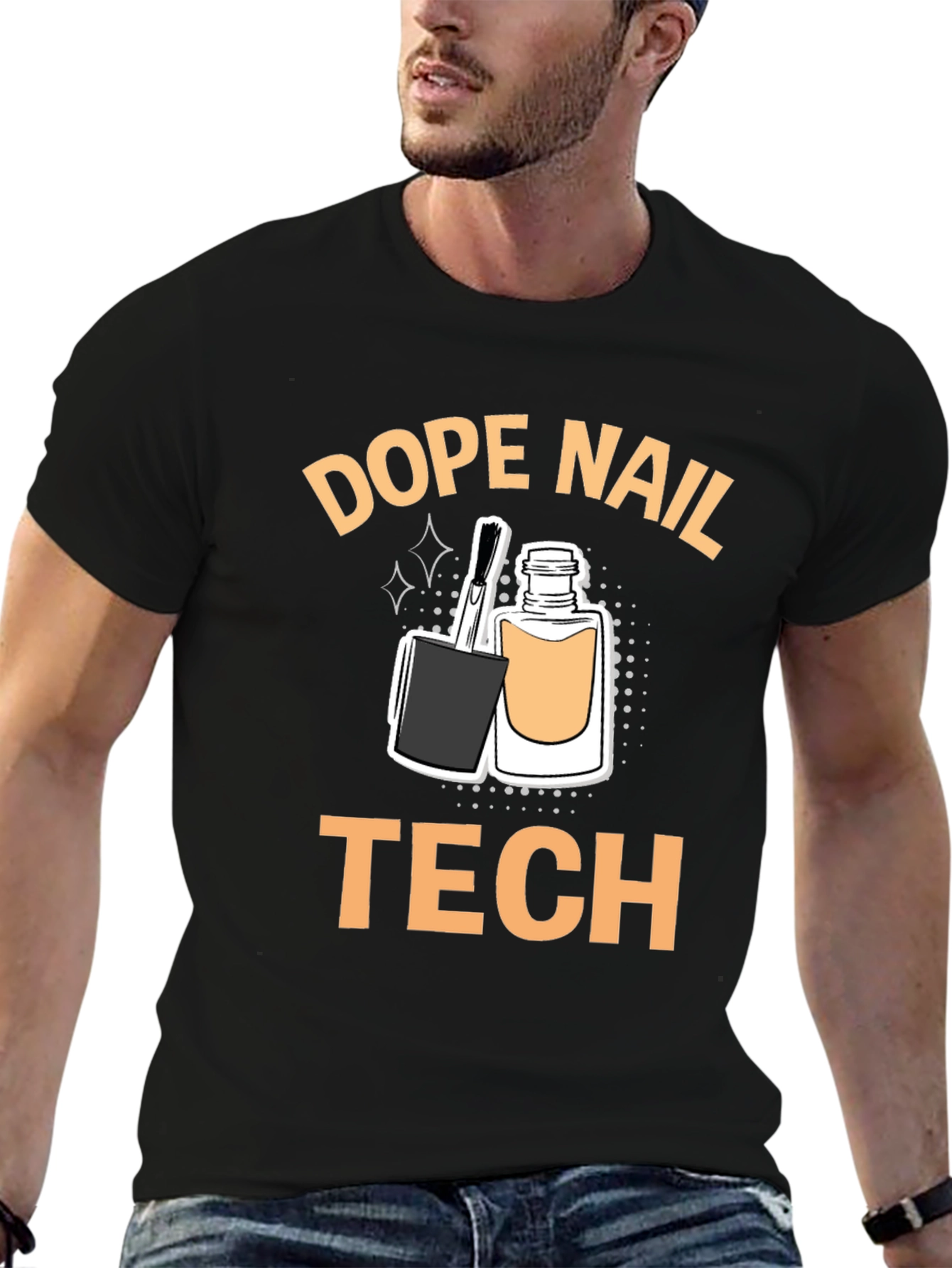 Dope Nail Tech T-Shirt - Manicure Artist Apparel