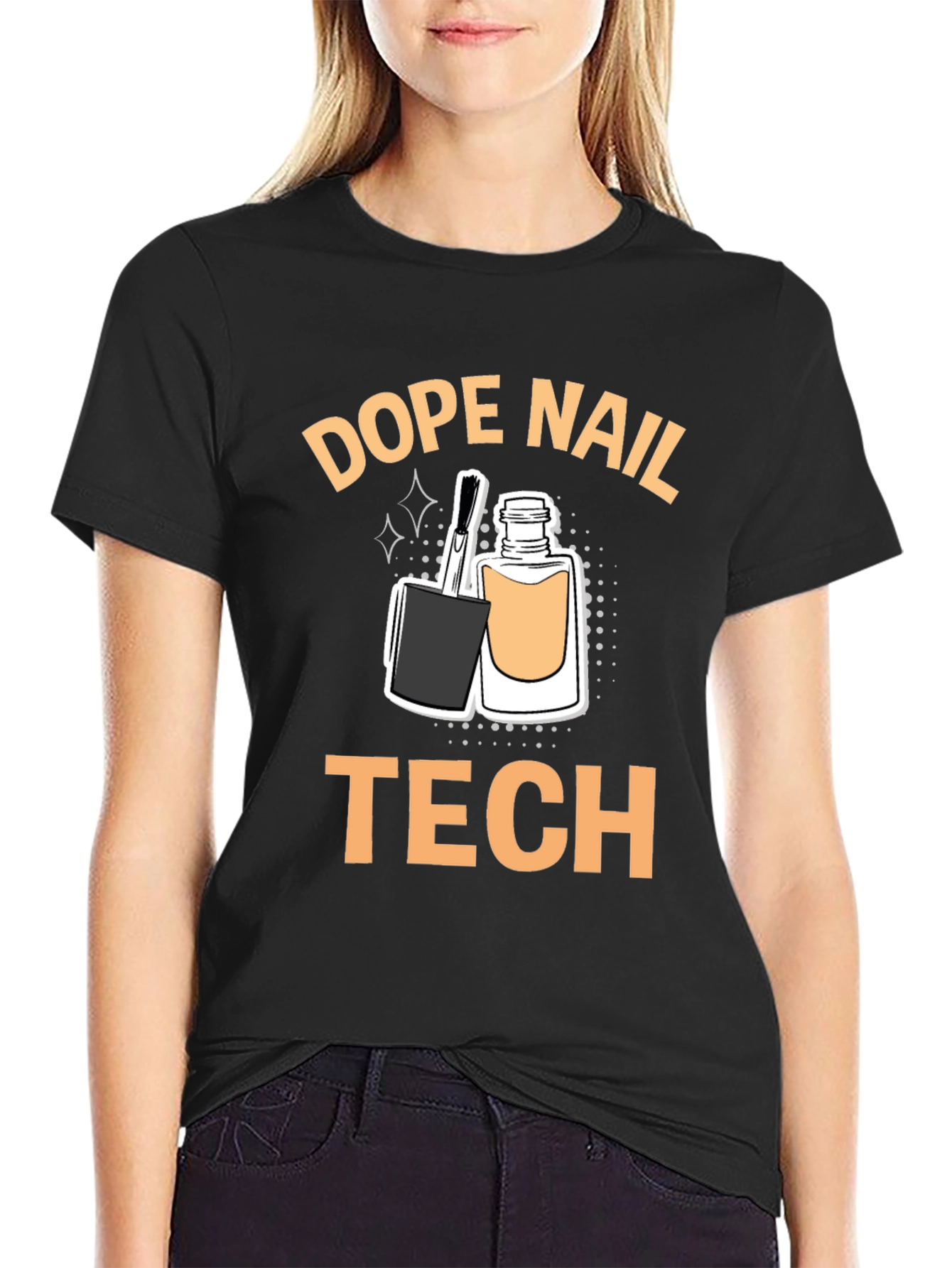 Dope Nail Tech T-Shirt - Manicure Artist Apparel