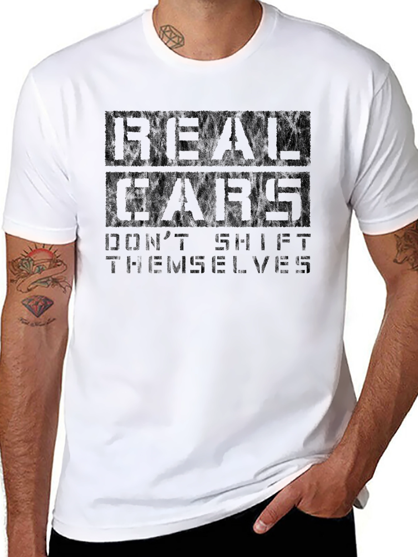 Real Cars Manual Shift Tee