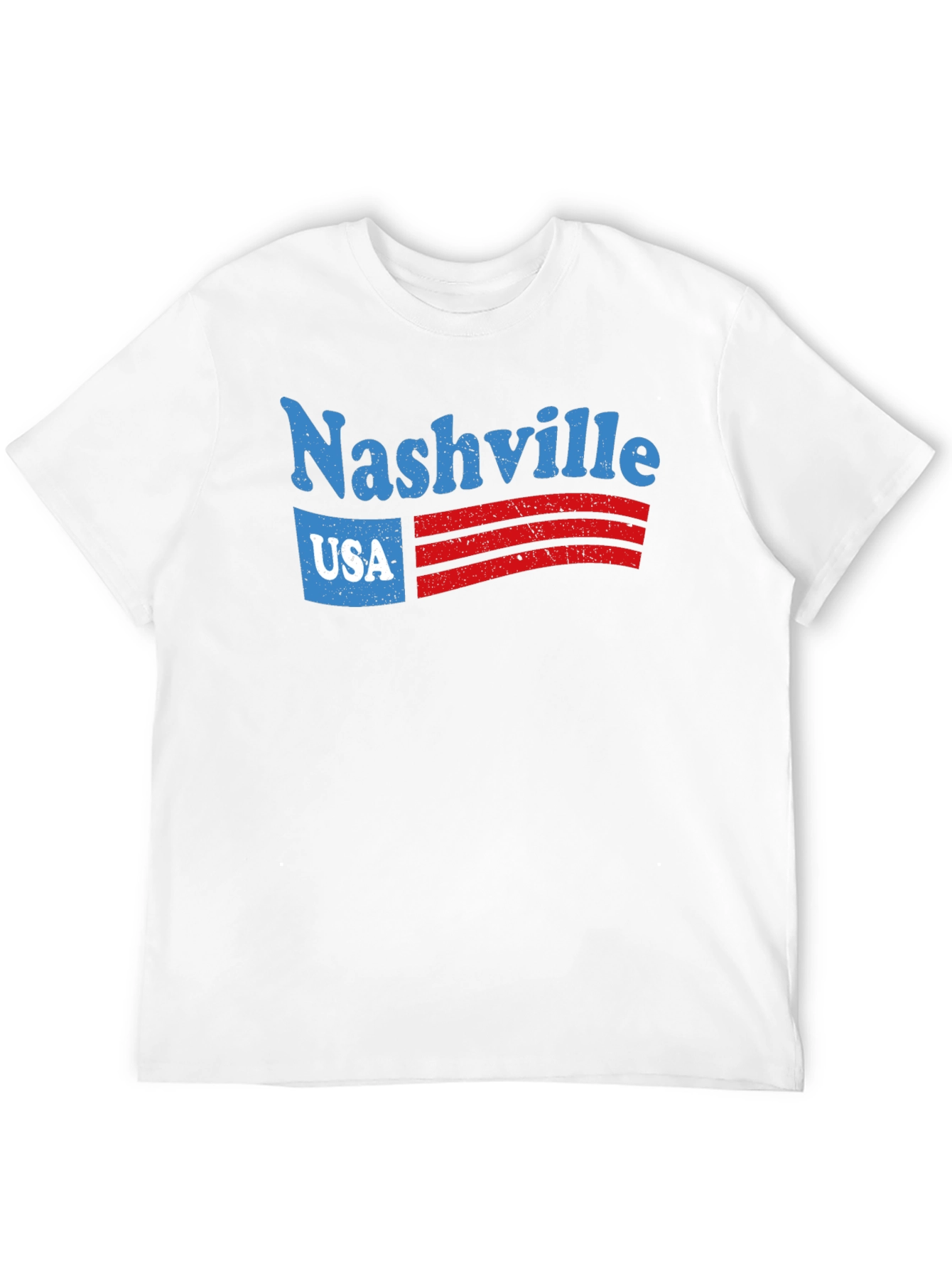 Nashville USA Graphic Tee - Retro Style