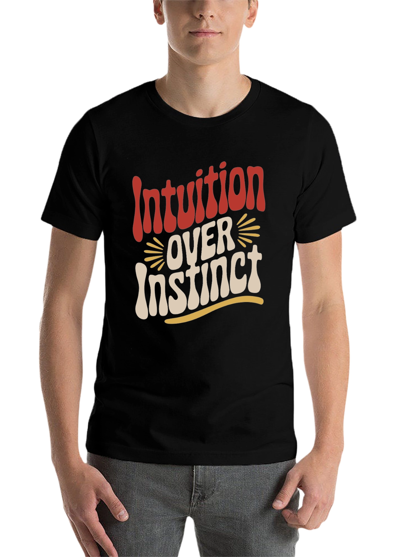 Intuition Over Instinct Graphic T-Shirt