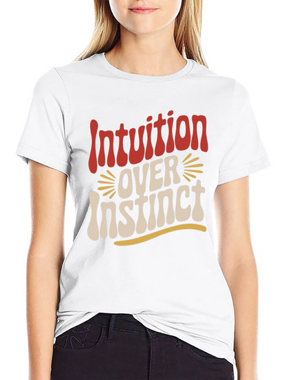 Intuition Over Instinct Graphic T-Shirt