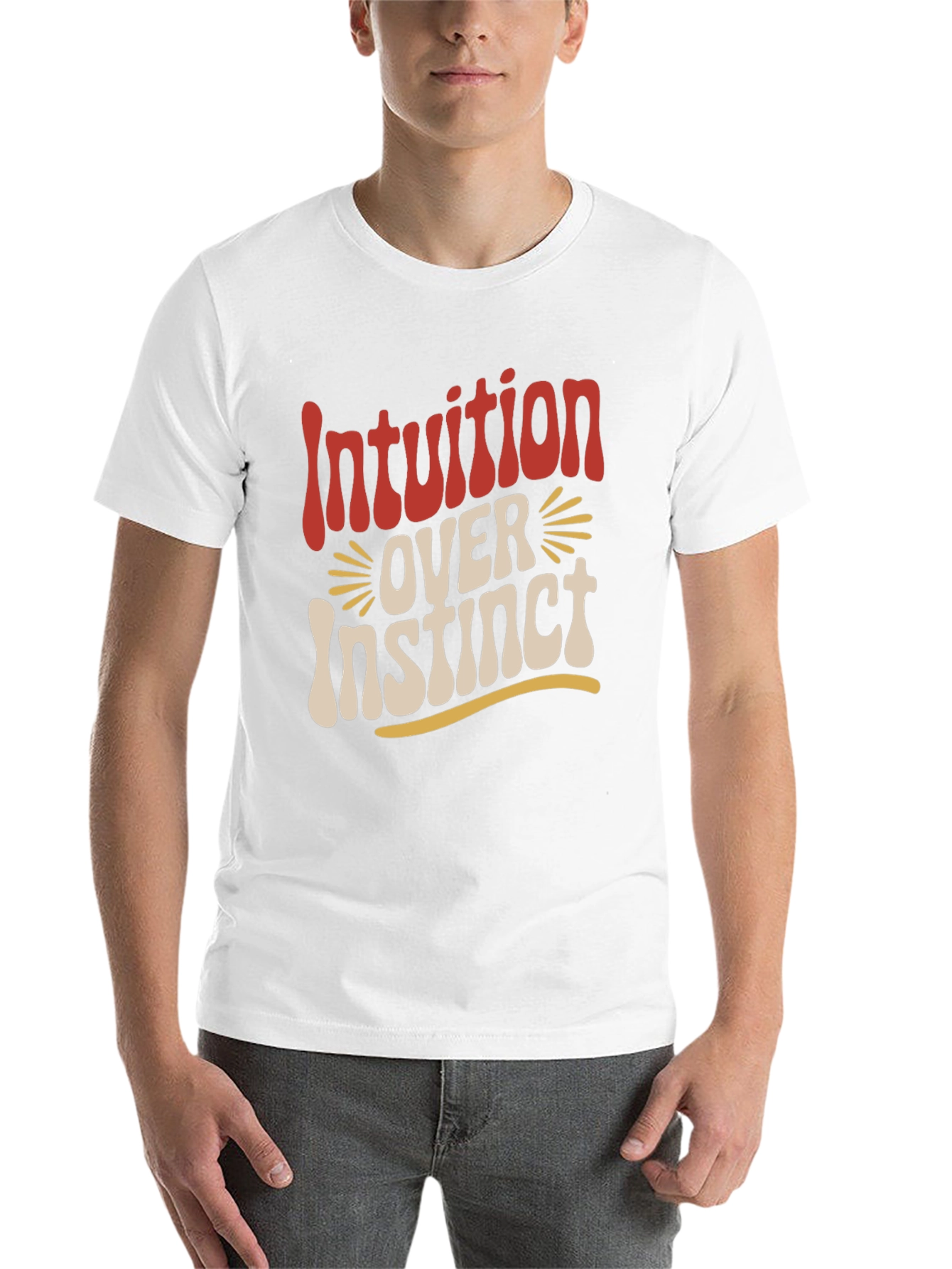 Intuition Over Instinct Graphic T-Shirt