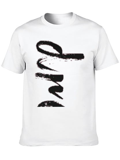Stylish Black Graphic Print Tee