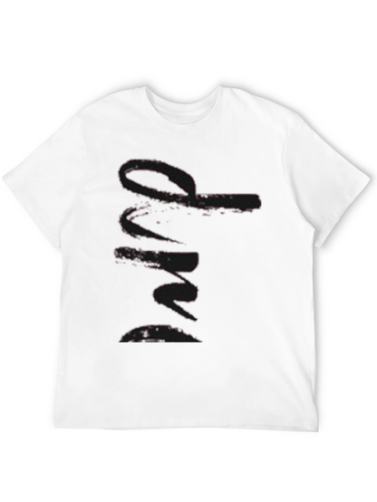 Stylish Black Graphic Print Tee