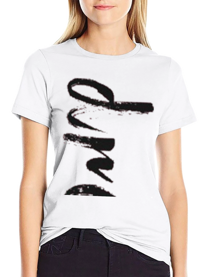 Stylish Black Graphic Print Tee