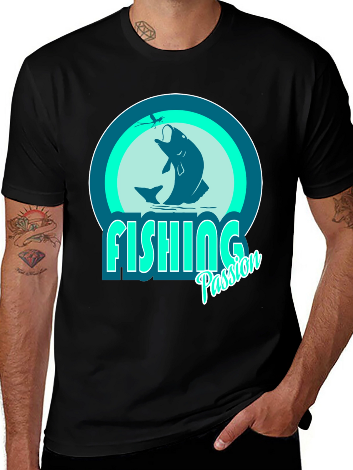 Fishing Passion T-Shirt - Anglers Dream