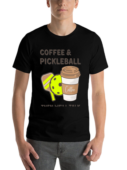 Coffee & Pickleball Graphic Tee