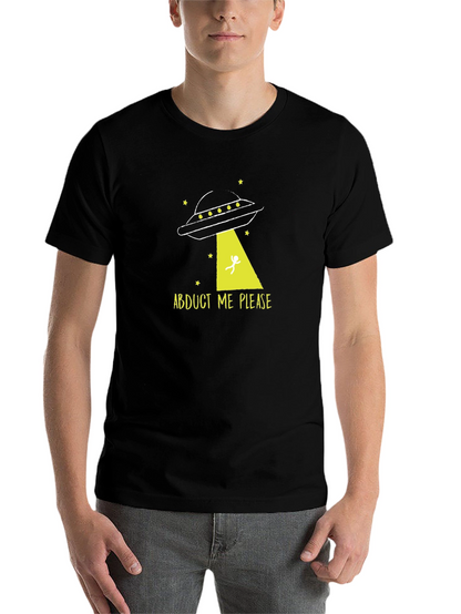 Abduct Me Please UFO Graphic Tee