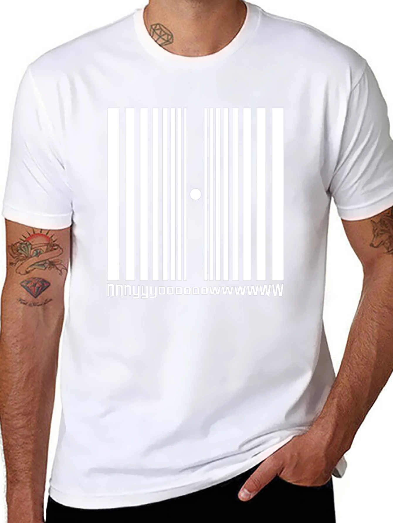 Barcode T-Shirt - Novelty Design