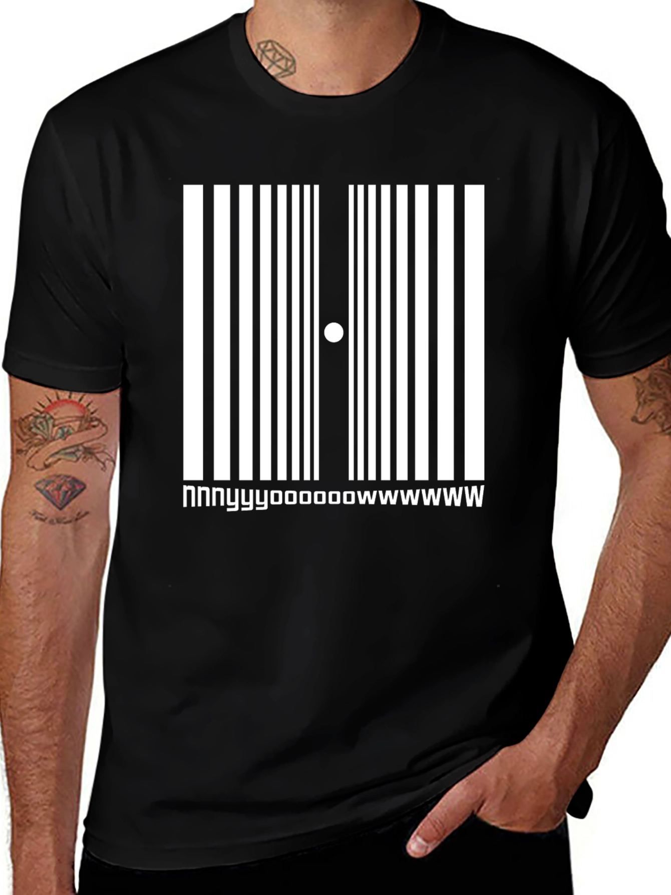 Barcode T-Shirt - Novelty Design