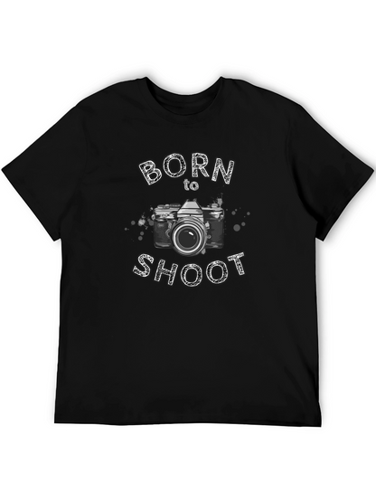 Born to Shoot Camera Graphic Tee
