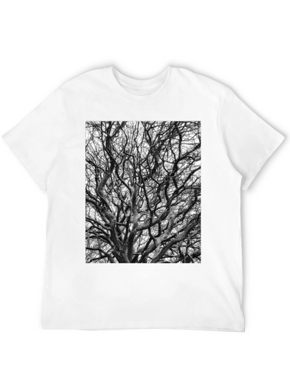 Black Tree Branches Graphic Tee