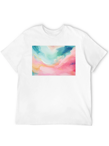 Abstract Art Graphic Tee - Modern Design